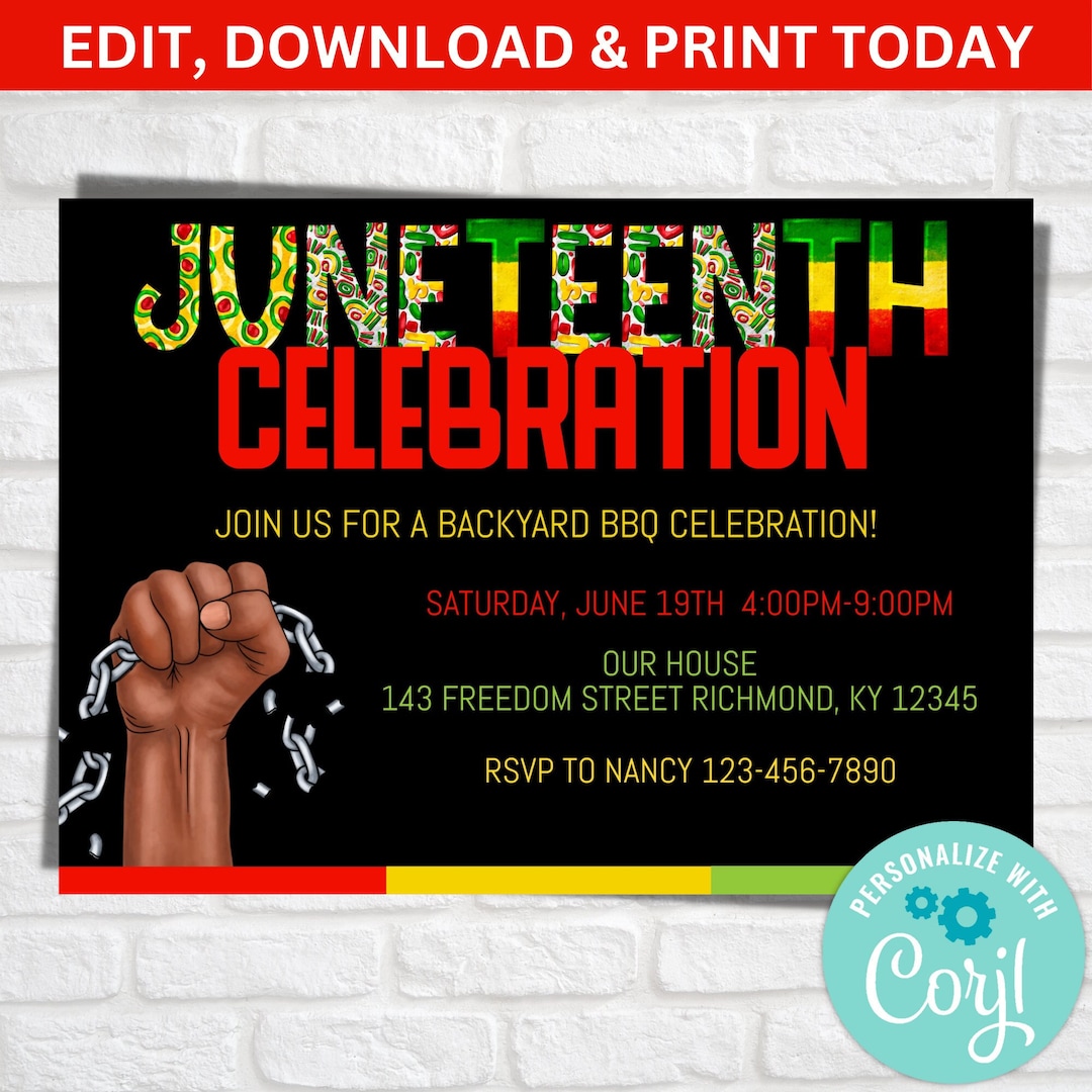 Party Invite, Personalized Invitations, Printable