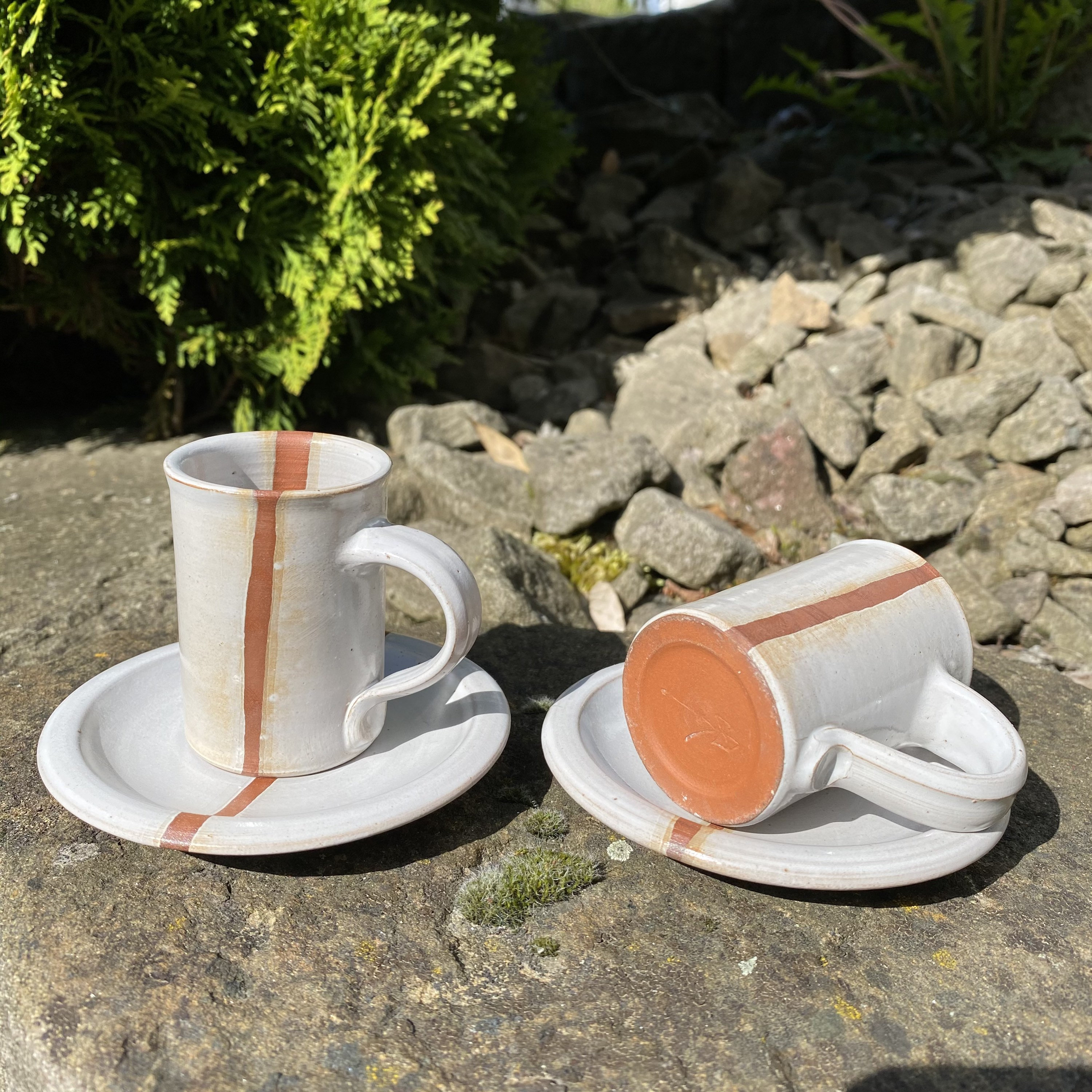 White Espresso Mugs Etsy UK