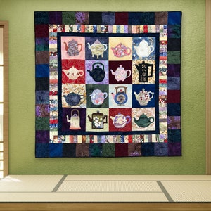 Teapot Temptations Quilt Pattern