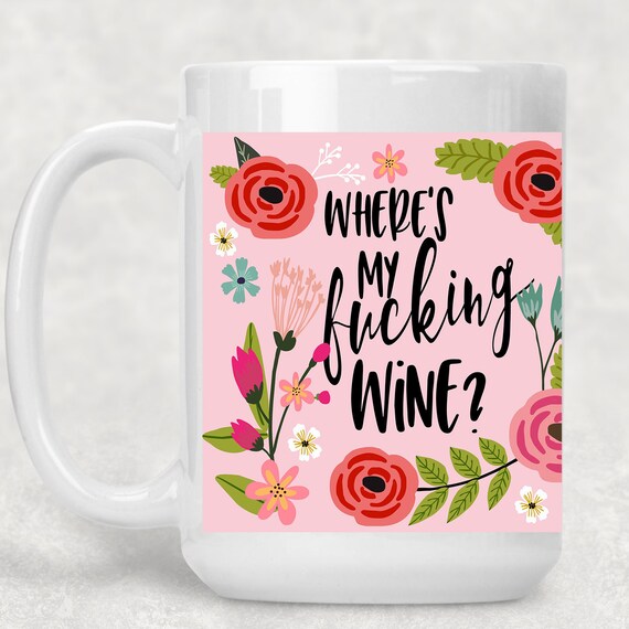 15oz Deluxe Double-Sided Coffee Tea Mug Not Today Fucker