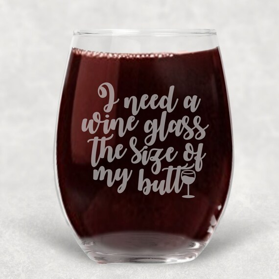 Biden Harris Premium 21oz Stemless Wine Glass