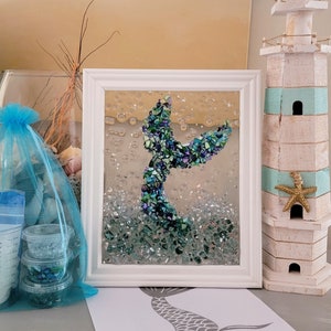 Mermaid Tail Craft Kit: Children and Adult Diy, Handmade Craft Kit, Home  Decoration, Birthday Present 