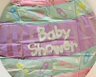 Baby-Dusche Rassel Ballon 31", Ballon, Ballon Herzstück Dekoration, Baby-Dusche-Dekoration, Baby-Dusche-Thema