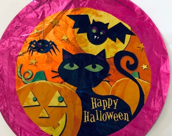 Halloween Balloon 18" Bats, Cats, Pumpkins, spider, Halloween Decoration, Halloween Decorations, Halloween party, Halloween Centerpiece