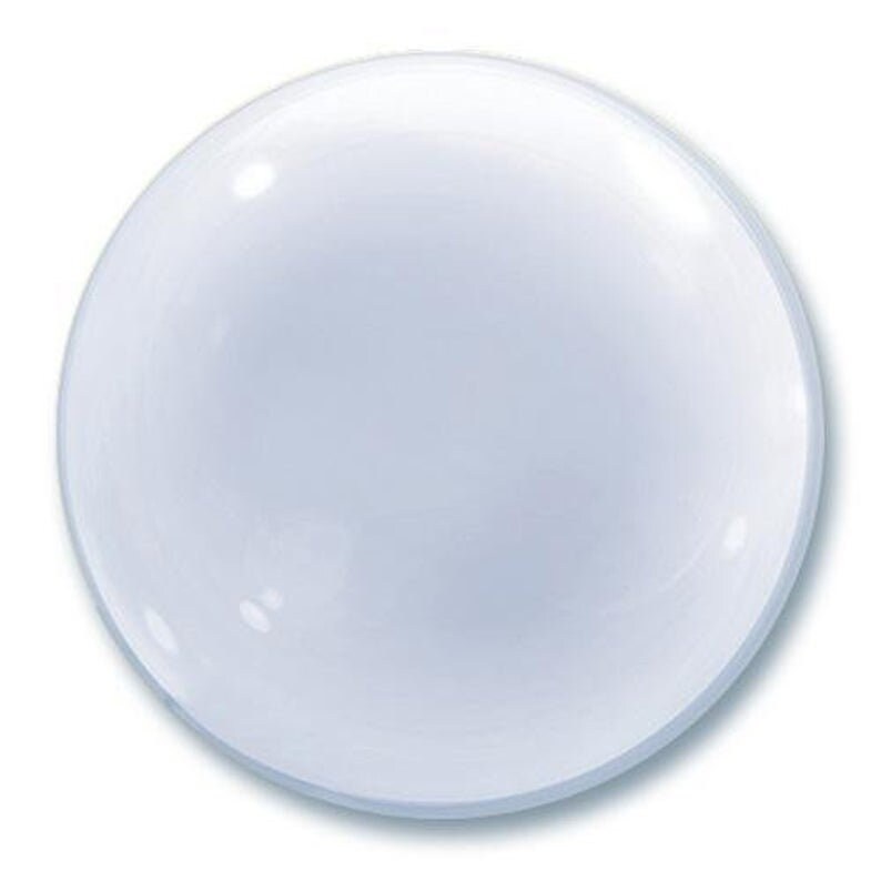 filled with confetti. Deco Bubble Qualatex Clear balloon round star shape clear with pink confetti 20 22 24 can be personalized