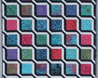 Quiltpatroon swishy-sjerp: voorgesneden (pdf-download)