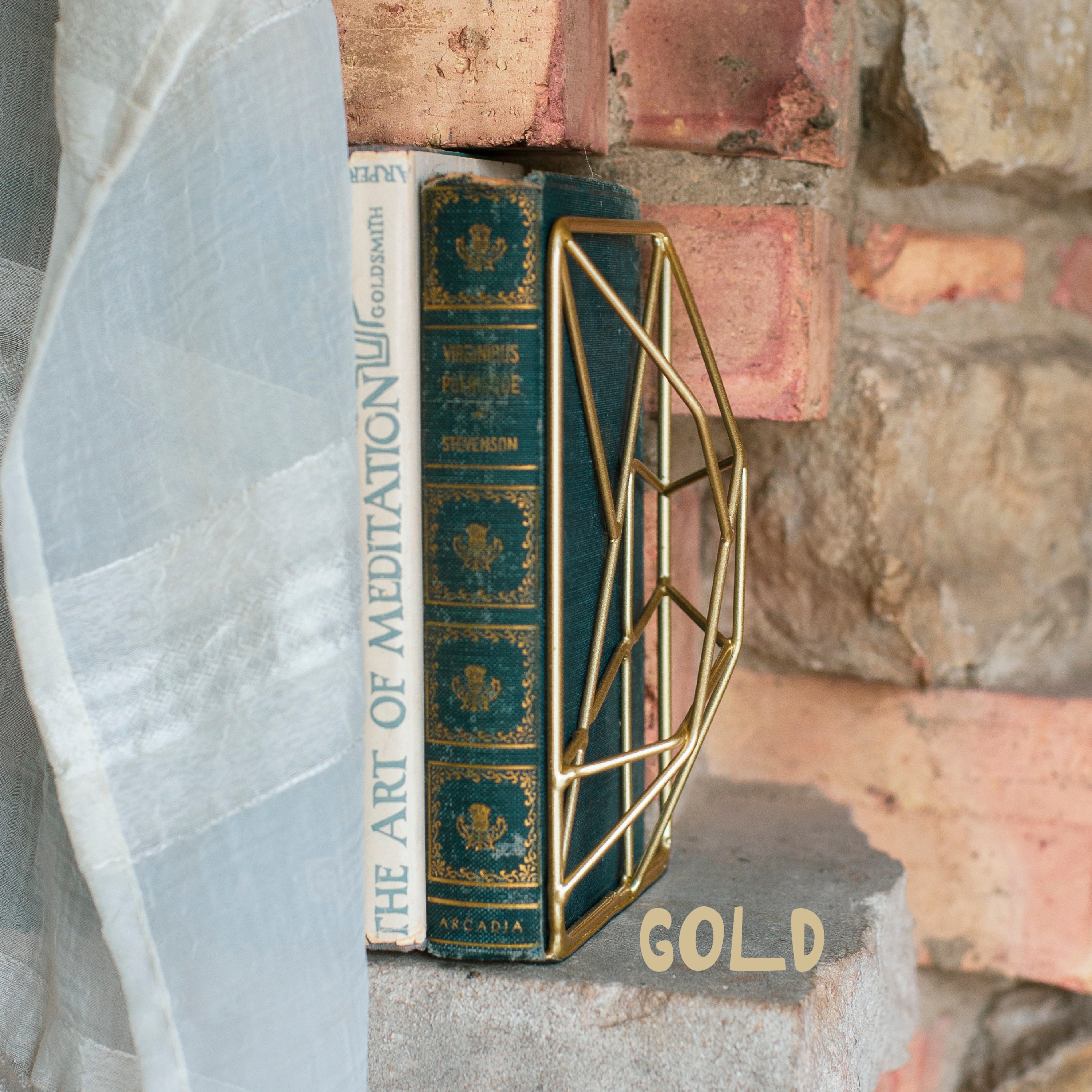 Bookend Single Book Stopper One Book Rest Multiple Colors Etsy UK