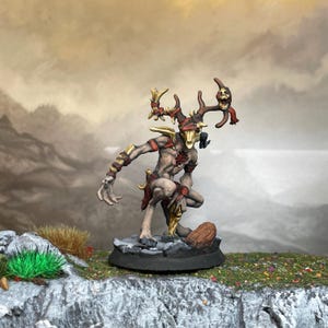 Wendigo, Forest Spirit, Possessing spirit - Painted miniature - D&D - Frostgrave - Pathfinder - RPG