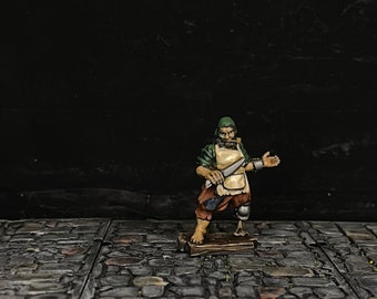 Pirate Cook, Pirate Rogue, Pirate fighter, Sailor, Ship Crew - Painted miniature - D&D - Frostgrave - Pathfinder - RPG