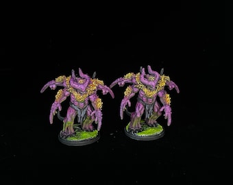 2x Tanares Anger, Aberrations, Devils, Demons, Monstrosities - Painted miniature - D&D - Frostgrave - Pathfinder - RPG