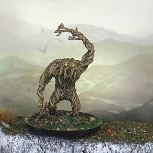 Shambling mound, Plant monster, Plant Zombie [Metal] - Painted miniature - D&D - Frostgrave - Pathfinder - RPG