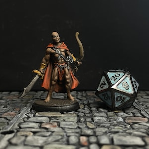 Fighter / Ranger / Barbarian - Handpainted D&D Miniature