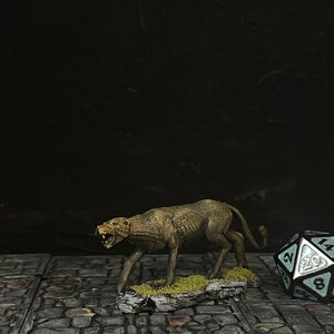 Leucrotta - Painted miniature - D&D - Frostgrave - Pathfinder - RPG