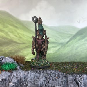 Forest of Radgost Lesnik, Treeman, Tree druid, small treant - Painted miniature - D&D - Frostgrave - Pathfinder - RPG