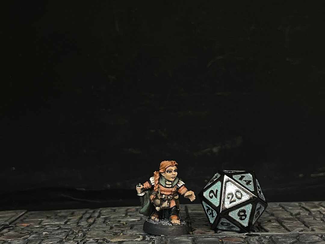 Female Halfling Rogue Ranger Fighter Painted Miniature - Etsy
