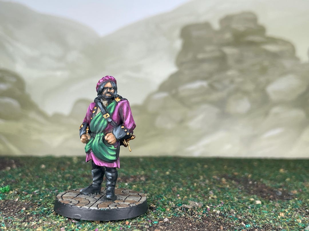 Pathfinder Mayor Noble, Burgomaster, NPC, Villager, Mayor - Painted Miniature - D&D ...