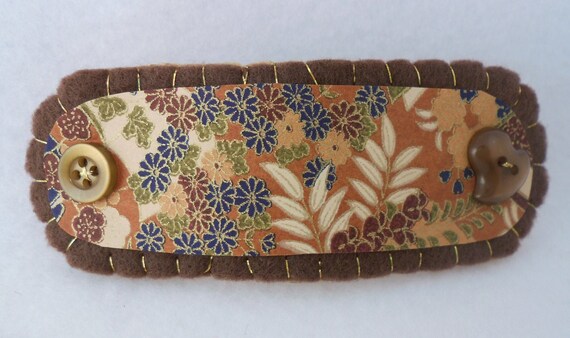 Gifts for Her, Hair Barrette, Hair Stick, Leather