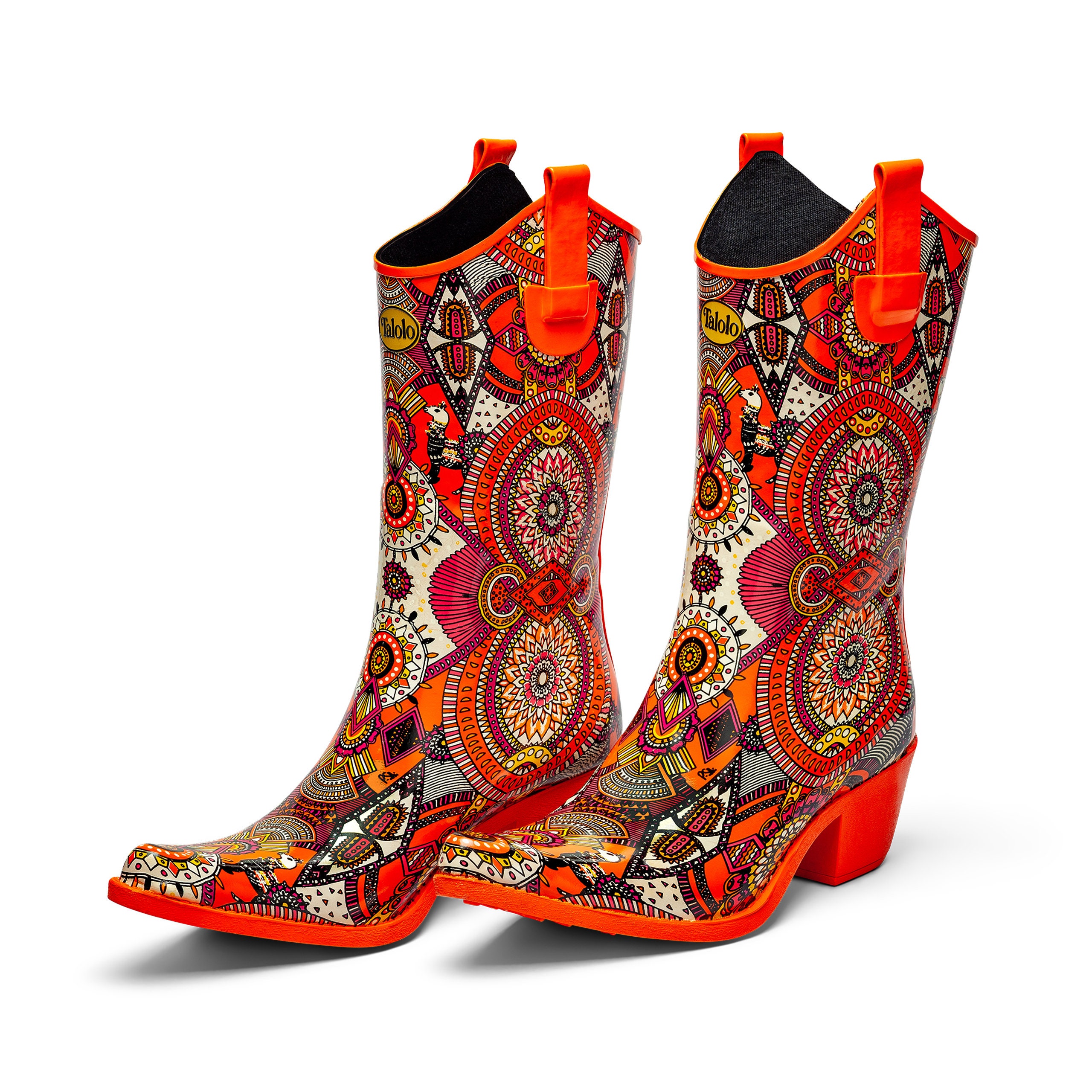 Cowboy boots rain cheap