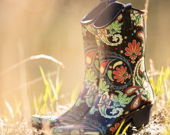 Paisley Women's Waterproof Welly Boots Talolo Boots