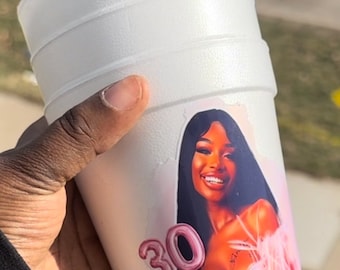 One Custom DIGITAL FILE FOR Styrofoam Cups, Party Cups,digital only