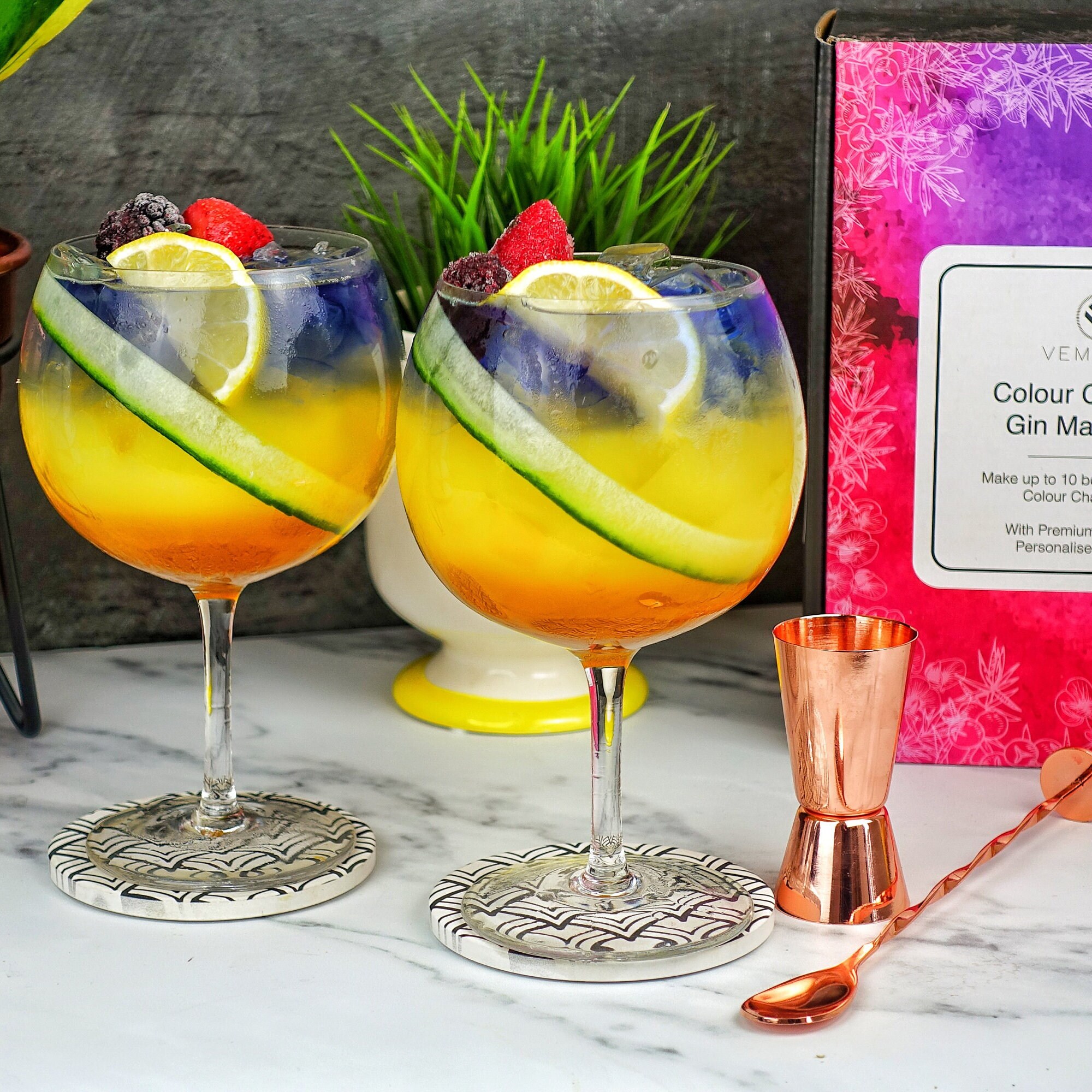 Colour Changing Gin Making Kit for Gin Lovers This Gin Set Etsy UK