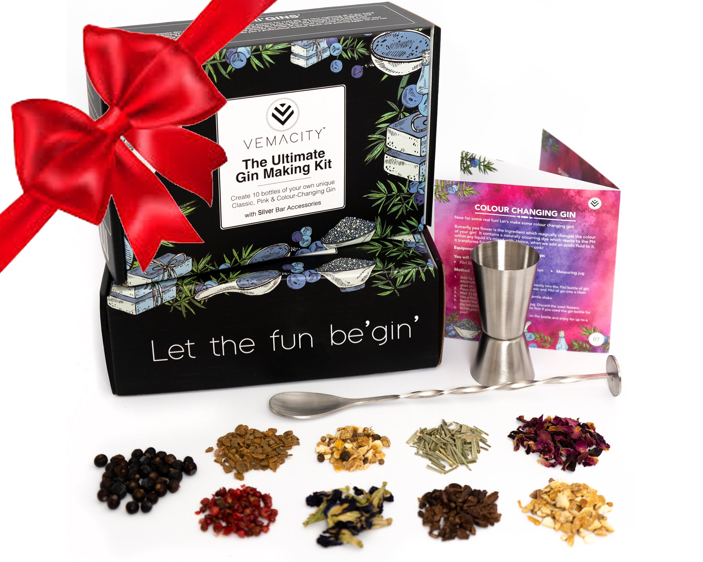 The Ultimate Gin Making Kit 13 Botanicals to create 10 Etsy