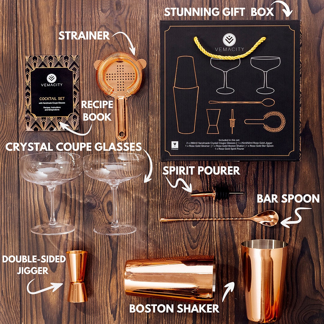 Best cocktail shaker 2022: Gold, copper, glass and Boston styles