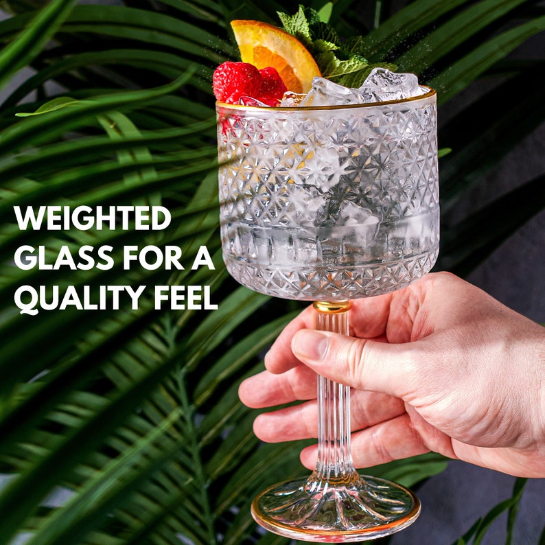 weighted gin glass