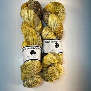 Gratitude, Hand Dyed Yarn, Journal themed, 100 gram skein, 75/25 Blue Faced Lester/nylon, fingering weight, blue, grey, rust.