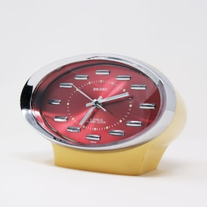 Orient Space age alarm clock