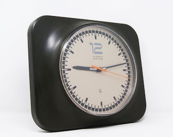80's PHILIPS ドイツ製 ウォールクロック ヴィンテージ 壁掛け時計 フィリップスのミニマリストデザインのキッチン壁掛け時計