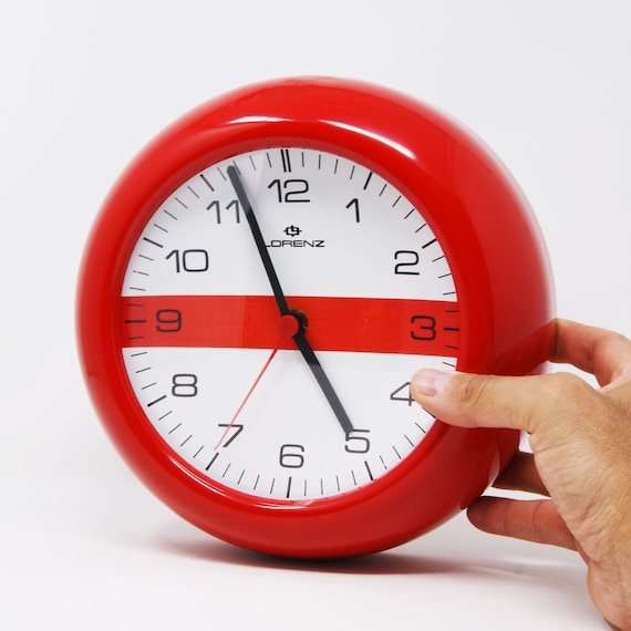 Reloj de pared postmoderno Lorenz