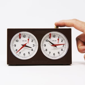Vintage Jerger Chess Tournament Chess Clock