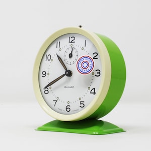 Bayard G-255 NOS vintage alarm clock (New Old Stock)