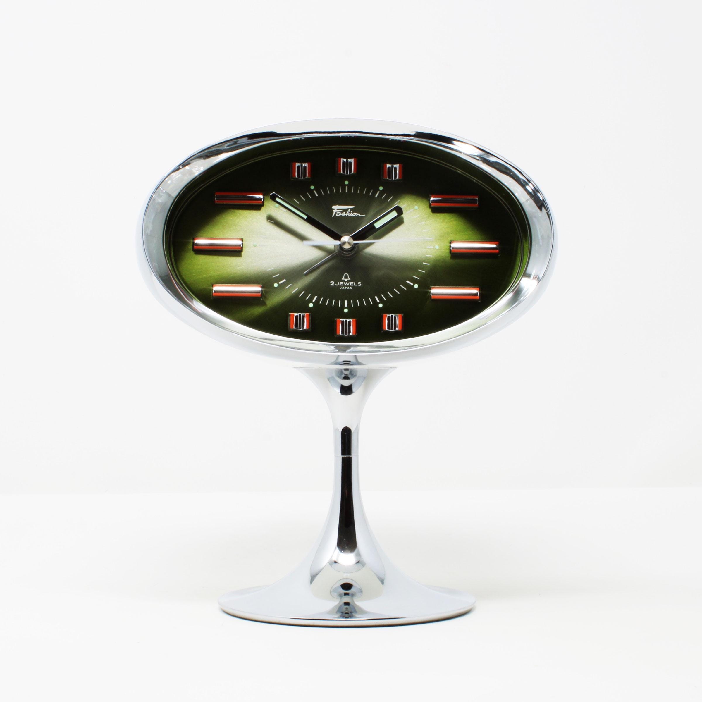 Space Age Fashion by Tokyo Tokei Alarm Clock | Vintage Japanese