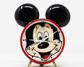 ヴィンテージ レア ミッキーマウス 目覚まし時計、ディズニー 時計