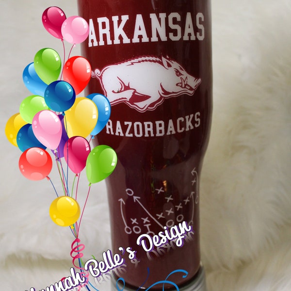 Football - Woo Pig Sooie - Arkansas Razorbacks Inspired- Football Plays