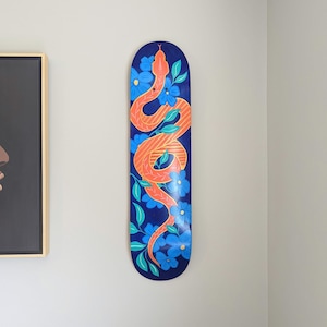 Hand Painted Original Skateboard Art