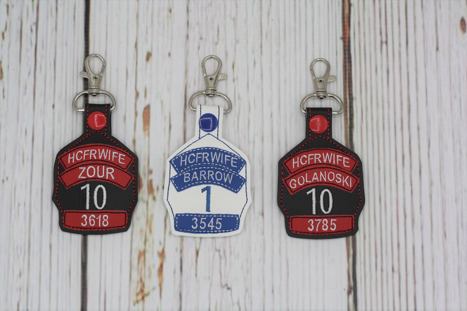 Firefighter Helmet Shield Keychain Personalized Fireman Fire Etsy