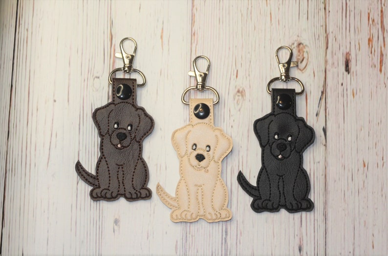 Lab Keychain Labrador Retriever Keyfob Bag Tag - Etsy
