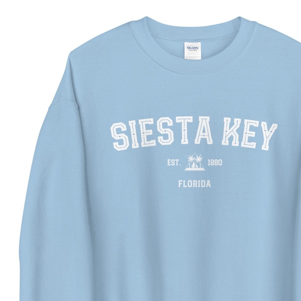 Sarasota Cotton 3X White Starfish Siesta Key French Terry Pullover Sweatshirt main image 1