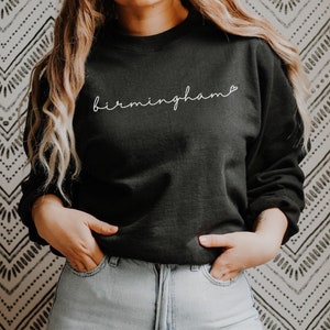 Birmingham Love Sweatshirt - Birmingham Shirt - Birmingham T-Shirt - Birmingham Crewneck - Birmingham Bachelorette - Birmingham Gift