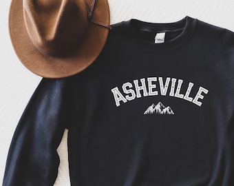 Asheville Berge Sweatshirt - Asheville Sweatshirt - Asheville Sweatshirt - Asheville Sweatshirt - Asheville Geschenk - Geburtstagsgeschenk
