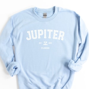 Jupiter Crewneck Sweatshirt - Jupiter Florida - Jupiter Sweatshirt - Jupiter T-Shirt - Florida Sweatshirt - Jupiter Shirt - Jupiter Crewneck