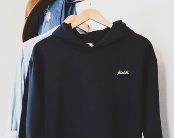 Embroidered Hoodie – Funny, Soft, and Cozy