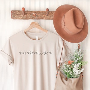 Vancouver Women&#39;s Shirt - Cute Vancouver Shirt - Vancouver Crewneck - Vancouver Bachelorette - Vancouver T-Shirt - Vancouver Canada Shirt