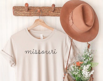 Missouri Women's Shirt - Cute Missouri Shirt - Missouri T-Shirt - Missouri Bachelorette - Missouri Crewneck - Missouri Womens Shirt