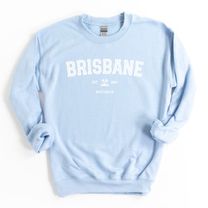 Brisbane Crewneck Sweatshirt - Brisbane Australia Shirt - Brisbane Sweatshirt - Brisbane T-Shirt - Australia Sweatshirt - Brisbane AUS