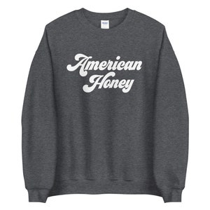 LivyLu - Thrifted 4th of July American Bell Sweatshirt Light Blue main image 0