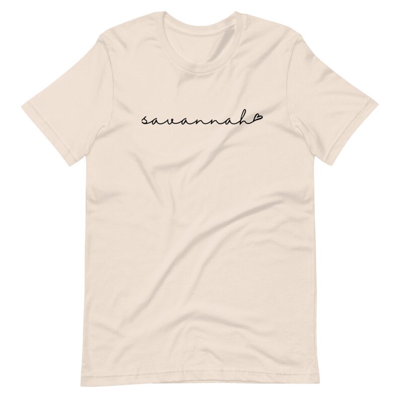 Savannah Love T-shirt - Savannah-skjorta - Savannah Georgia-skjorta - Georgia-gåva - Savannah GA-gåva - Savannah Bachelorette - Savannah GA Soft Cream